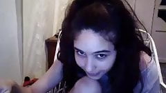 Innocent cam girl huge real breasts